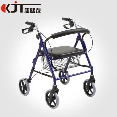 China Hospital China Supplier Aluminum Liquid Coated Walkers And Rollators Rollator for sale