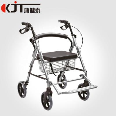 China Foldable Aluminum Rollator Hospital For Older Aluminum Rollator for sale