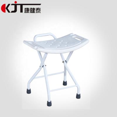 China A shower chair for elders and handicapped people shower toilet seat folding disabled bath chair for ealderly aluminum shower chair for sale