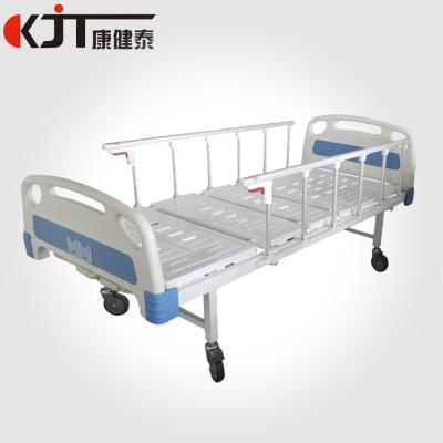 China Chinese Hospital Manufacturer Cheap Price Two-Function Manual Hospital Bed KJT202 for sale