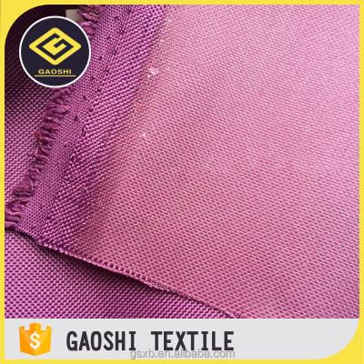 China China Wholesale Tear-Resistant PU Backing Waterproof 600D Polyester Oxford Fabric For Backpack Bags for sale