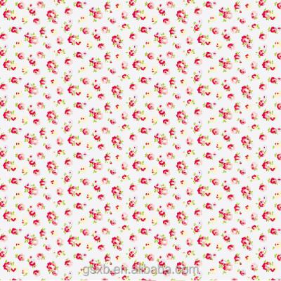 China Tear-Resistant 300D Polyester Small Oxford Flower Print Fabric For Backpacks With PVC Coating for sale