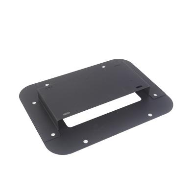 China Sports Aluminum Rear License Plate Frame Holder Mount Bracket For Jeep Wrangler TJ 1997-2006 for sale