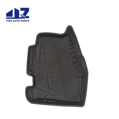 China Car Inside Replacement OEM Strip Waterproof Anti Slip Full Coverage Floor Mat Car Mats 4 Pieces For Jeep Wrangler TJ 1997-2007 for sale