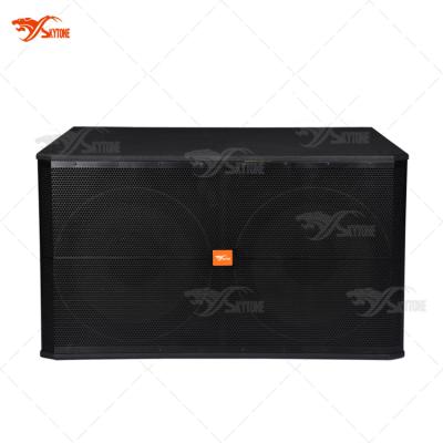 China Ferrite Magnet Driver (A+ Quality) IN SALE SRX728S Dual 18 Inch DJ Bass Speaker Box Subwoofer for sale