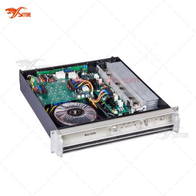 China Audio power amplifier MA1200 price, DJ amplifier price MA1200 for sale