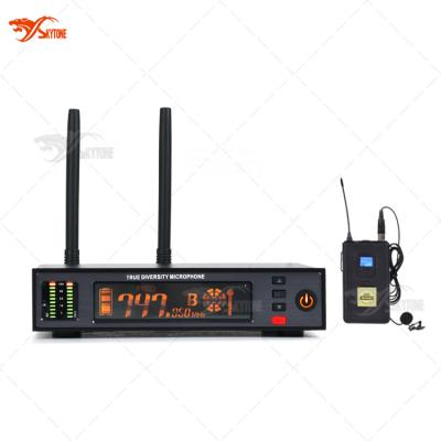 China ATX100/WL93 UHF Diversity Digital UHF ATX100/WL93 Lavalier True Single Channel Digital Wireless Microphone for sale