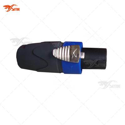 China NL4 Cable Speakon 4-Pole Locking Cable Connector for sale