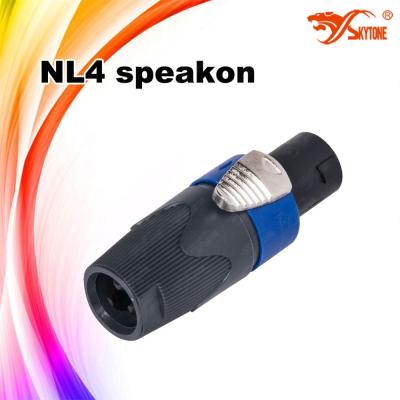 China audio & NL4 Video Professional Audio Speakon Wiring Cable Connector Female for sale