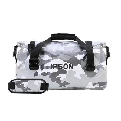 China Water Proof IPSON 500D Pvc Outdoor Duffle Bag / Camouflage Waterproof Bag for sale