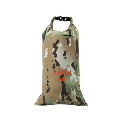 China Water proof IPSON roll top camouflage outdoor bag/waterproof bag/dry bag resistant for sale