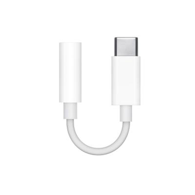 China Original Mobile Phone Type-C For Apple USB-C To 3.5 Mm Earphone Jack Adapter for sale