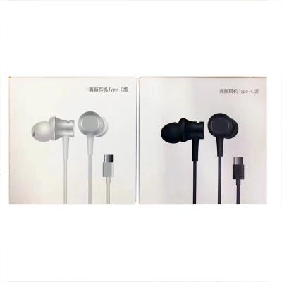 China Original type c earphone mi7 headphone type C in-ear earbuds mi6 perfect sound earphone airdots earphone with Mic For Huawei For Xiaomi for sale