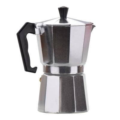 China Viable Custom Made Italian Espresso Aluminum Moka Pot Mocha Percolator for sale