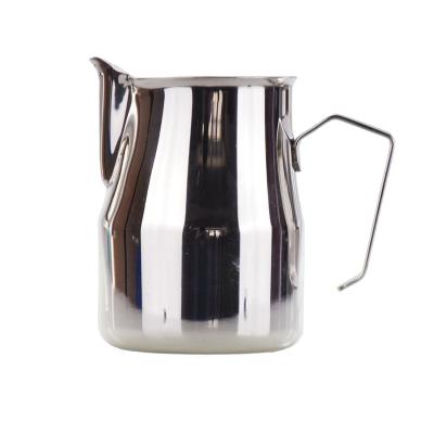 China With Scale Tray Cappuccino Milk Frothing Pitcher Amazon Products 304 Stainless Steel Kettle Coffee Milk Jug for sale