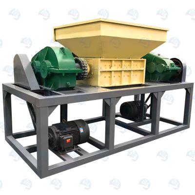 China High Efficiency Safety Long Life Scrap Metal Double Shaft Industrial Plastic Shredder Shredder Waste Tire Shredder for sale