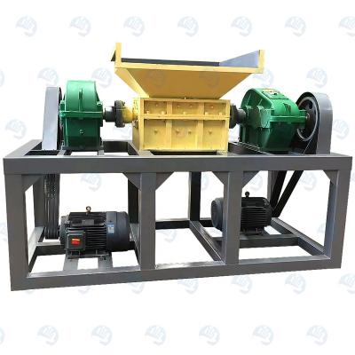 China Scrap Car Tire Recycling Dual Shaft Scrap Car Radiator Shredder Water Tank Shredder Machine For Sale for sale