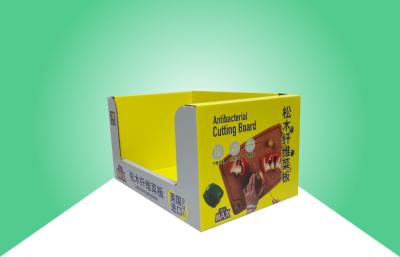 China Heavy Duty Stackup Cardboard PDQ Trays, PDQ Display Boxes voor het promoten van Chopboard Te koop