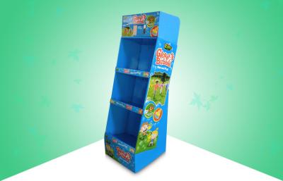 China 3 Shelf POS Cardboard Displays for sale