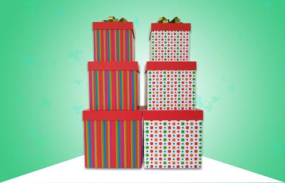 China Cajas del ODM del OEM/caja de regalo de empaquetado de papel de la cartulina para la tienda de JCPenney en venta