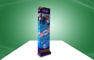 China Silk Screen Printing cardboard Advertising displays Rack Free Standing for sale