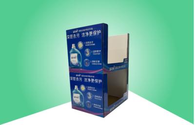 中国 ウォルマートストアに重い洗濯洗剤のためのPDQ紙タレを積み重ねる 販売のため