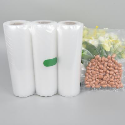 China Food Grade Microwave Vacuum Sealer Food Saver Disposable Plastic Storage Roll Bags Airtight Seal Custom Roll for sale