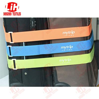 China Durable Easy To Use Eco - Friendly Binding Hook And Loop Luggage Strap for sale