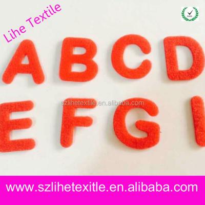 China 100% Sustainable Nylon Crochet Loop Letters and Numbers for sale