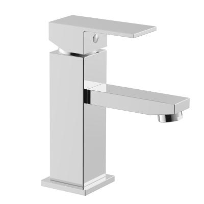 China Modern Basin Faucets Brass Faucets Chrome Handle Zinc Body Faucet (HY-TRAN Series) for sale