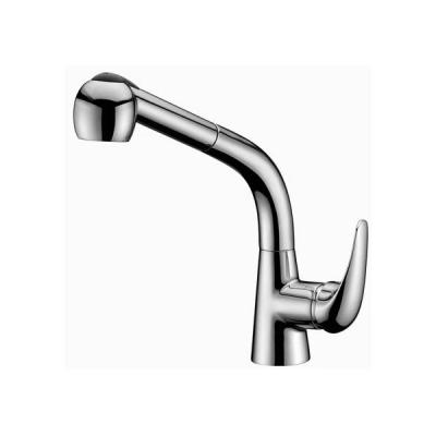 China WG-155546 China Manufacturer Modern Brass Pull Down Sprayer Kitchen Sink Faucets Mixer Taps for sale