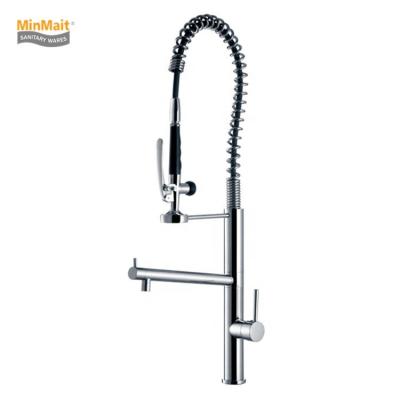 China Modern Two Way Pull Out Spring Faucet Kitchen Kitchen Sink Faucets Pull Down Sprayer Kitchen Faucets Faucet for sale