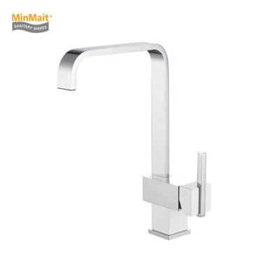 China Best Single Hole Modern Kitchen Water Tap Sink Faucet Bathroom Accessories (155554PSW) for sale