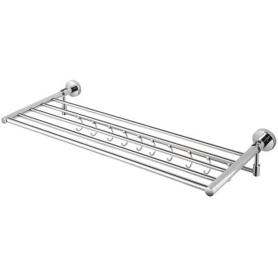 China Modern JM Stainless Steel Bathroom Products Shelf Towel Rack Online technical support for sale