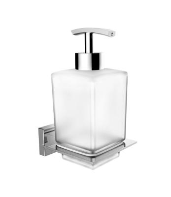 China Modern Bathroom Accessories Sanitary Soap Dispenser Zinc Shelf Paper Glass Holder (Z-15700) for sale