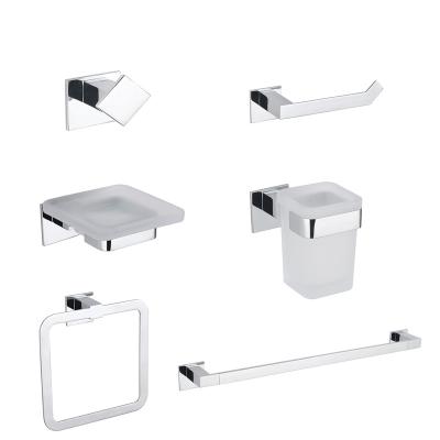 China Z-15000 Sustainable Zinc Material Paper Chrome Toliet Roll Holder Bathroom Accessories for sale