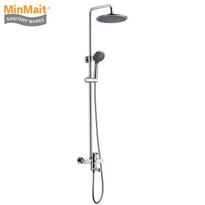 China With Sliding Bar Shower Faucet Shower Head Brass Bath Type Stainless Steel Shower Panle Slider PARA Series (193231/193232) for sale