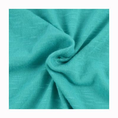 China Good reputation sustainable plain knitted fabric 65% skin-friendly T, 35% C yarn-dyed fabric for sale