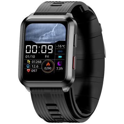 China Lichaamstemperatuur Bloed Zuurstof Smartwatch Medisch apparaat IP67 met groot scherm Te koop