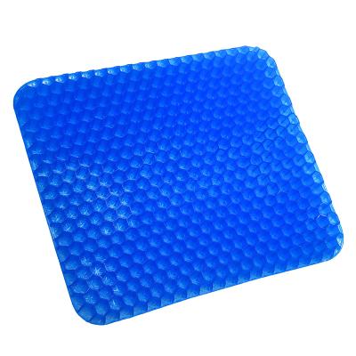 China Anti-Static Explosive Honeycomb Ice Cushion Polymer Gel Car Seat Office Cushion for sale