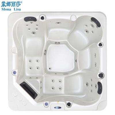 China Modern Outdoor Massage Whirlpool Bathtub Villa Hot Tub Piscina Hot Tub M-3514 for sale