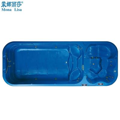 China Cheap Good Price Double Zone Bath Modern Spa Pool Large Hot Tub With Heater M-3323 for sale