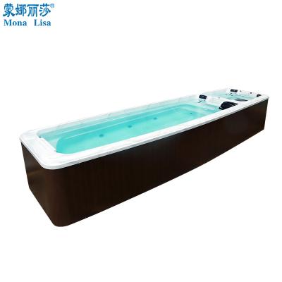 China USA Import Lucite Acrylic Endless Pool With SPA Massage Bath SPA M-3500 for sale