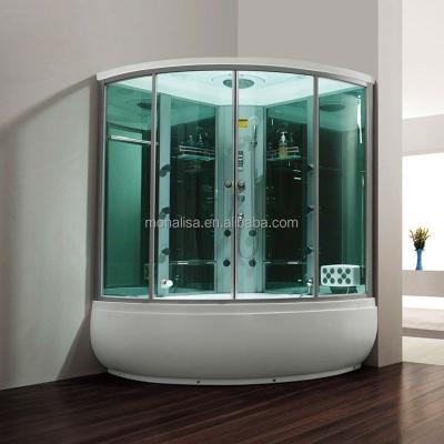 China With View Whirlpool Shower Steam Bath , Steam Cabinet Shower With Bath for sale