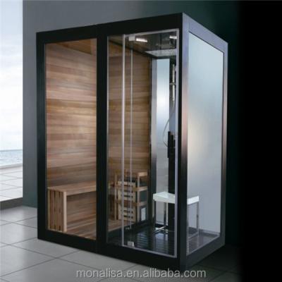 China Computer control panel luxury bathroom design sauna steam shower combination room/cabin for sale