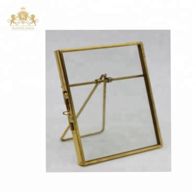 China Eco-friendly wedding gold card photo frame table number stand for home and events decoration for sale