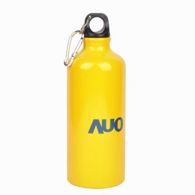 China Sustainable Logo 500ml Food Grade Sports Aluminum Custimzed Bottle , Aluminum Drink Bottle for sale