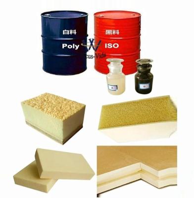 China Polyurethane PU Foam Blend Polyol / MDI Isocyanate Raw Material CAS No. 9003-11-6 for sale