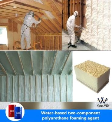 China Formula C5H10O2 Two Component Polyurethane Spray Foam Blend for sale