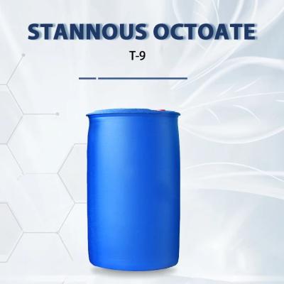 China Polymeric Stannous Octoate Catalyst T9 CAS 301-10-0 for Light Yellow Silicone Rubber for sale